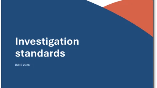 Investigation Standards Cover