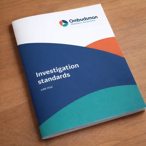 Booklet titled Investigations Standards June 2026
